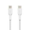 USB-C to USB-C Cable Braided 1M White