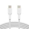 USB-C to USB-C Cable Braided 1M White