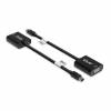 Club 3D Adapter Mini DisplayPort han (input) -> 15 pin HD D-Sub (HD-15) hun (output) 22.86 cm Sort