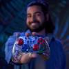 PDP Realmz Controller Nintendo Switch, Nintendo Switch OLED Flerfarvet