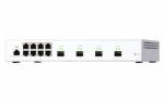 8x1Gbps 4x10GbE SFP+web mangemnt switch