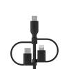 Belkin UNIVERSAL CABL MUSB LTG USBC BLK