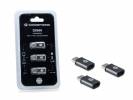 Conceptronic DONN05G USB-C to Micro USB OTG Adapter 3-Pack [USB 2.0 Type-C & Micro, Male/Female, Bl]