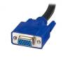StarTech.com 10 ft 2-in-1 Universal USB KVM Cable - 10ft VGA KVM Cable - 10ft USB KVM Cable - 10ft KVM  Cable (SVUSB2N1_10) Video / USB kabel