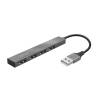 Trust Halyx Aluminium 4-Port Mini USB Hub Hub 4 porte USB