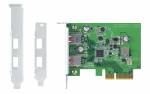 USB 3.2 Gen 2 dual-port PCIe expans card