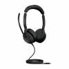 Jabra Evolve2 50 UC Stereo Kablet H&oslash;retelefoner Sort