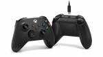 MS Xbox Controller with USB cable to PC