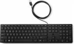 HP 320K Wired Keyboard, Black (Nordic)