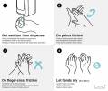 M Automatic Hand Sanitizer Deskstand