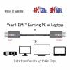 Club 3D HDMI han (input) -> HDMI han (output) 10 m