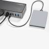 StarTech.com USB-C & USB-A Dock - Hybrid Triple Monitor Laptop DisplayPort & HDMI 4K 60Hz/85W PD/6x USB/GbE/USB 3.1 Gen 2 (DK31C3HDPDUE) Dockingstation