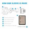 HP Renew Hylster  14 96 % polyester 4 % elastan Sort