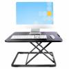 StarTech.com Standing Desk Converter for Laptop, Supports up to 8kg (17.6lb), Height Adjustable Laptop Riser w/ Slim Design, Table Top Sit Stand Desk Converter for Home Office - Rising Stand Up Desk Platform (LAPTOP-SIT-STAND) St&aring;ende skrivebordsomformer