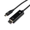 V7 Video/audiokabel HDMI / USB 1m Sort