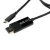 V7 24 pin USB-C han -> 20 pin DisplayPort han 2 m Sort