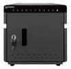 Manhattan Charging Cabinet USB-C x10 Devices (180W), Desktop, Power Delivery 3A/18W per port - 180W total, Suitable for phones/tablets/smaller laptops, Bays 345x22x235mm, Device charging cables not included, Silent Ventilation, Lockable (2 keys), Euro 2-p