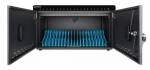 Manhattan 20-Port Desktop Charging Cabinet - 360 W 20 tablets / cellular phones Kabinetenhed