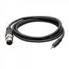 M TRS 3.5mm to F XLR Cable 18in/0.5M