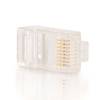 Cbl/RJ45 CAT5E MOD Plug RND Strnd 50PK