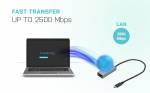 i-Tec Netværksadapter USB-C 3.1 1Gbps Kabling