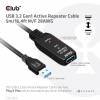 Club 3D CAC-1404 USB-A 3.2 Gen1 aktiv forlængerkabel 5m Sort