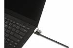 Kensington Universal 3-in-1 Keyed Laptop Lock - Standard Keyed Sikkerhedskabelsl&aring;s