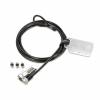 Kensington Universal 3-in-1 Combination Laptop Lock - Resettable Sikkerhedskabelsl&aring;s