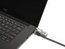 Kensington Universal 3-in-1 Combination Laptop Lock - Resettable Sikkerhedskabelsl&aring;s