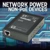 Intellinet Power over  ( ) Splitter, IEEE802.3at, 5, 7.5, 9 or 12 V DC output voltage PoE fordeler Ekstern Sort