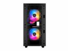 DeepCool MATREXX 40 3FS Tower Micro ATX Str&oslash;mforsyning Sort