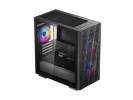 DeepCool MATREXX 40 3FS Tower Micro ATX Str&oslash;mforsyning Sort