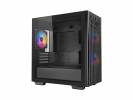 DeepCool MATREXX 40 3FS Tower Micro ATX Str&oslash;mforsyning Sort