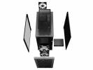 DeepCool MATREXX 40 3FS Tower Micro ATX Str&oslash;mforsyning Sort