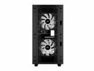 DeepCool MATREXX 40 3FS Tower Micro ATX Str&oslash;mforsyning Sort