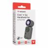 Verbatim Cool 'n' Go Ice Touch Mini K&oslash;leventilator Gr&aring; Lilla