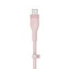 BOOST CHARGE  USB-C to LTG Silicone, Pink (2m)