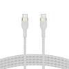 Belkin BoostCharge USB Type-C kabel 3m Hvid