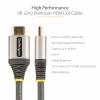 STARTECH 2m Premium HDMI 2.0 Cable