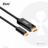 Club 3D CAC-1334 DisplayPort 1.2 til HDMI adapterkabel 1.8m Sort