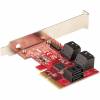 STARTECH 6-Port SATA PCIe Card - 6Gbps