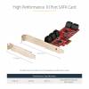 STARTECH 10-Port SATA PCIe Card 6Gbps