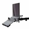 StarTech.com VESA Laptop Tray, Adjustable Monitor Arm Laptop Tray Secures Notebooks up to 4.5kg (9.9lb), 75x75 & 100x100 VESA Holes, Ventilated, Compatible w/ Monitor Desk Mounts & Stands - Vertical Laptop Holder (LAPTOP-ARM-TRAY) Notebook Komponenter til