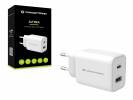 CONCEPTRONIC Ladegerät 2Port  33W,1xUSB-C PD            weiß