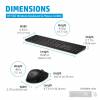 HP 650 Wireless Desktop set, Black - Nordic (Consumer)