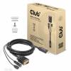 Club 3D Videoadapterkabel HDMI / VGA / audio 2m Sort