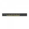 SWITCH GS1900 8HP PoE+PoE 70W FANLESS