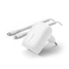 30w USB-C PD PPS Charger White C-LTG