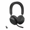 Jabra Evolve2 75 Tr&aring;dl&oslash;s H&oslash;retelefoner Sort