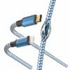Hama Reflective Lightning to USB-C 1,5m